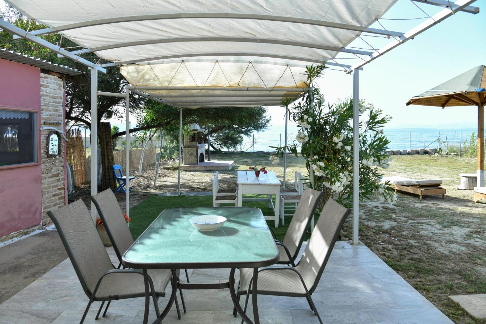 Vasilikis Sea House Villa Lefkímmi Eksteriør bilde
